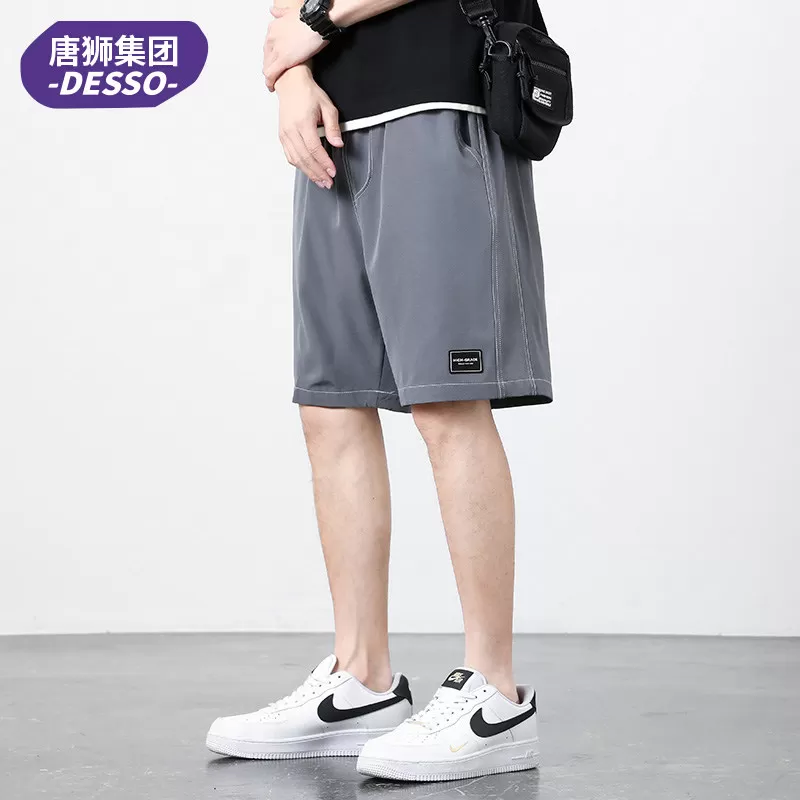 DESSO休闲宽松五分裤夏季健身情侣裤男士运动裤健身裤跨境03