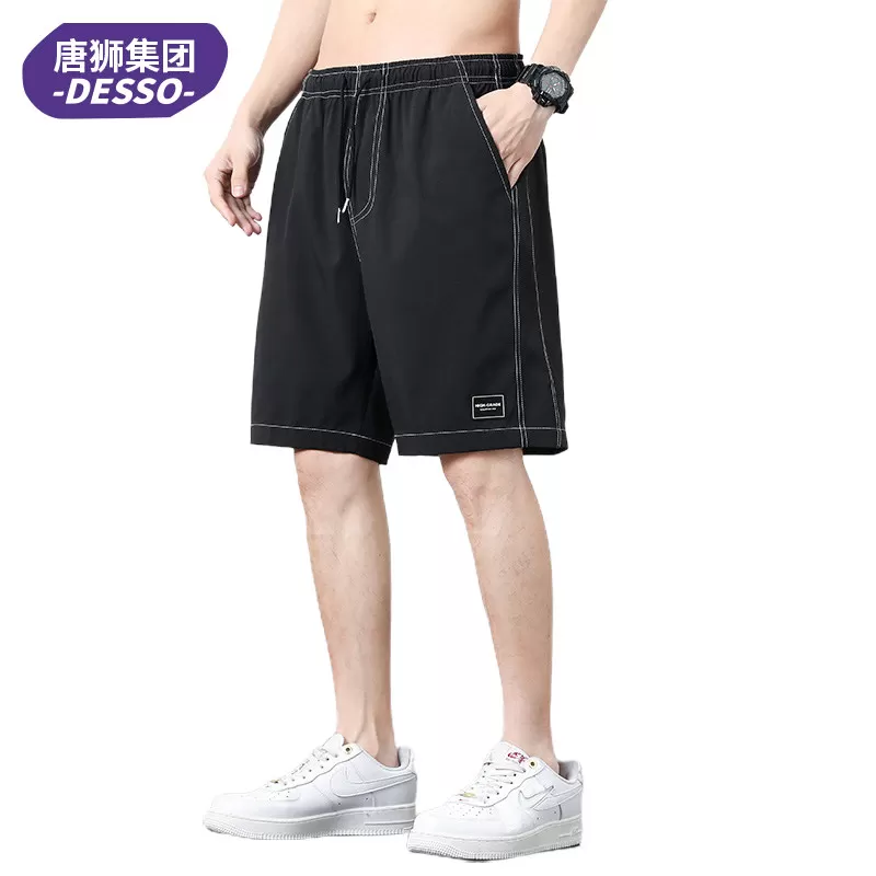 DESSO休闲宽松五分裤夏季健身情侣裤男士运动裤健身裤跨境03
