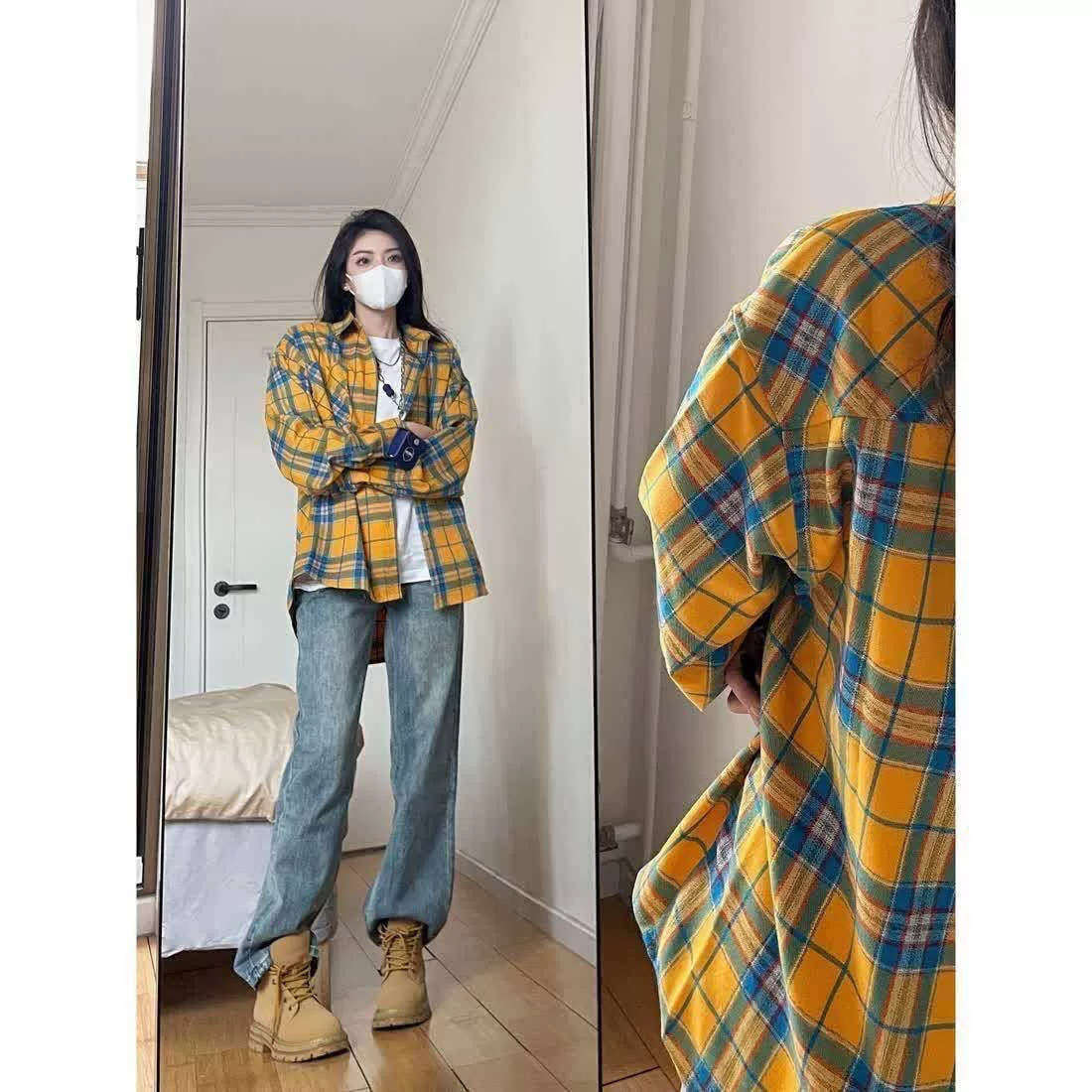 【衬衣合集】女新款慵懒风复古港味上衣设计感小众长袖开衫衬衫L