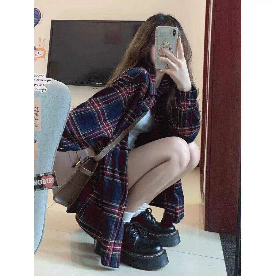 【衬衣合集】女新款慵懒风复古港味上衣设计感小众长袖开衫衬衫L