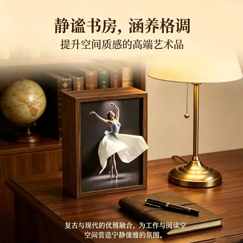 芭蕾舞纸巾盒抽纸盒舞蹈女孩桌面客厅卧室桌面装饰创意高端CJ