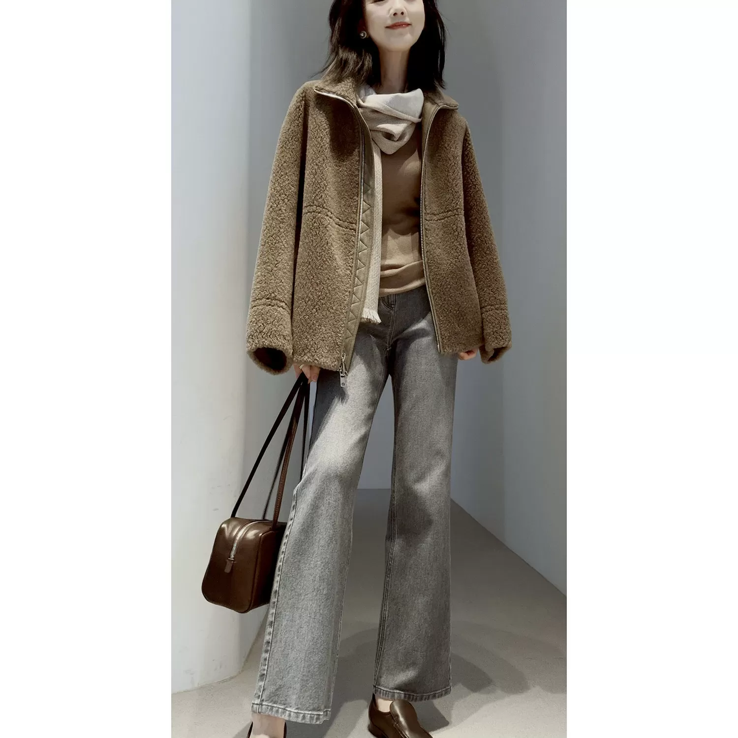 戎美~神瘦裤土壤牛仔【意大利Candiani|ROICA高弹】微喇瘦腿神裤