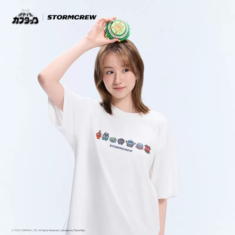影视飓风|铁甲小宝联名T恤STORMCREW卡布达纯棉短袖官方授权男女