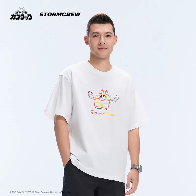 影视飓风|铁甲小宝联名T恤STORMCREW卡布达纯棉短袖官方授权男女