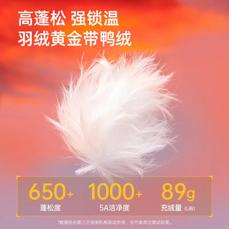 骆驼火焰轻薄羽绒服女装2026秋冬新款鸭绒连帽短款保暖排骨服外套
