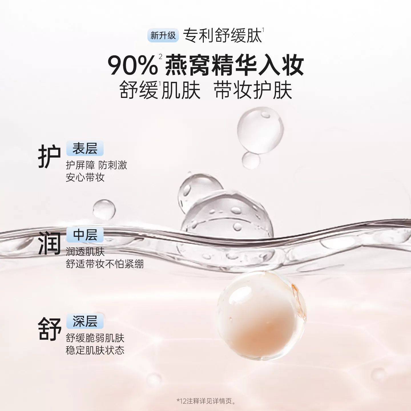 【U先】袋鼠妈妈燕窝粉底液5g专用旅行便携装可用化妆品试用小样