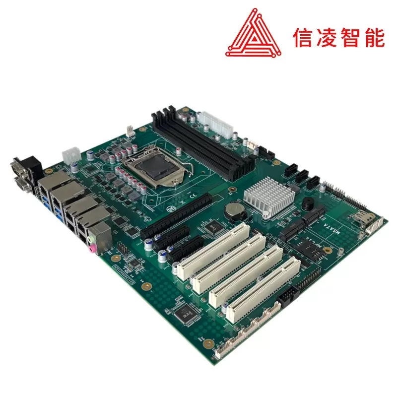 Q170 cATX 大母板 6/7/8/9代 4 PCI 工控板 四网 4U工控机 主板