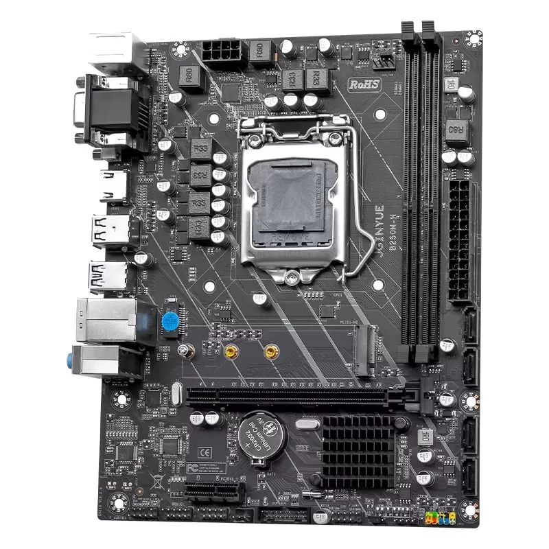 精粤 B250主板DDR4小板B150 DDR4支持1151针6789代ii3i5i7台式CPU