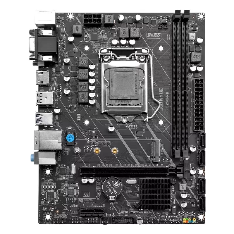 精粤 B250主板DDR4小板B150 DDR4支持1151针6789代ii3i5i7台式CPU