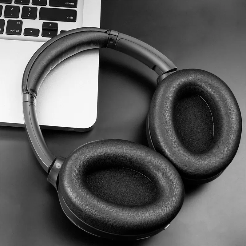 适用Sony索尼WH 1000XM3头戴式耳机套配件替换耳罩海绵垫蛋白皮