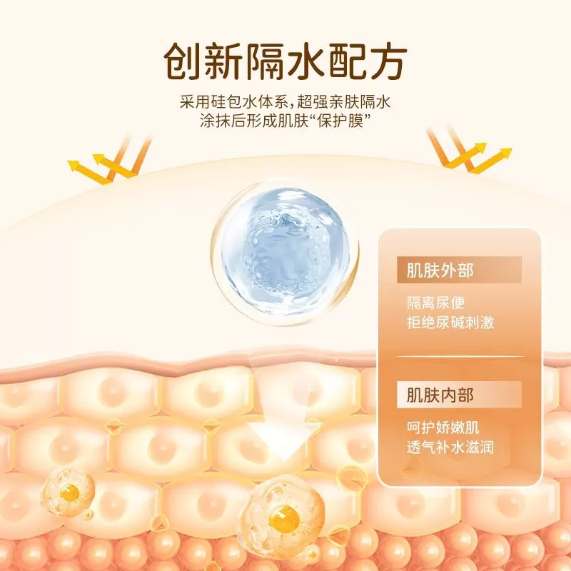 爱舒屋护臀膏婴儿宝宝专用新生儿护臀霜红屁股PP霜屁屁膏